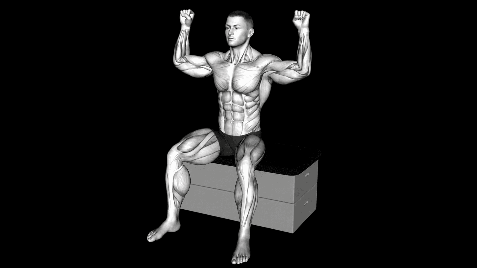 Guided glute activation movement